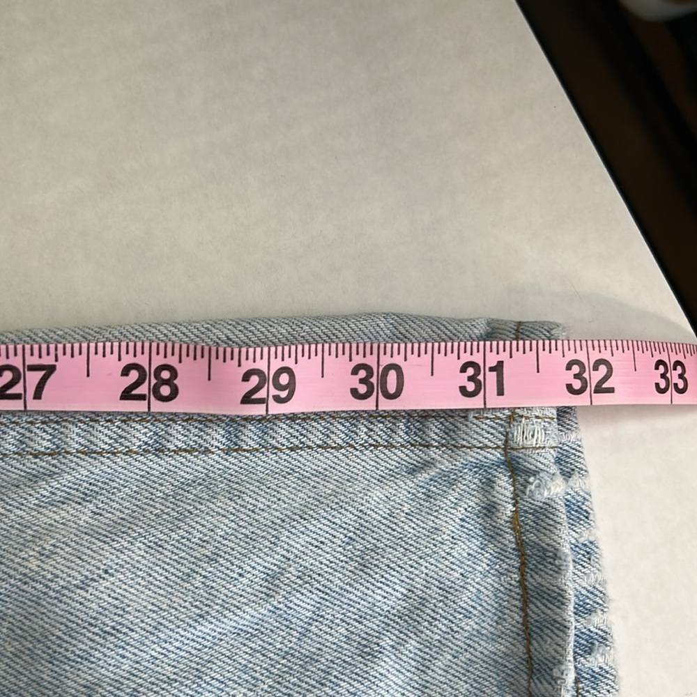 LEVI’S VINTAGE XX 80’-90s DISTRESSED 100% COTTON 505’S RED TAG TAG SZ W31 L32 - Picture 14 of 16